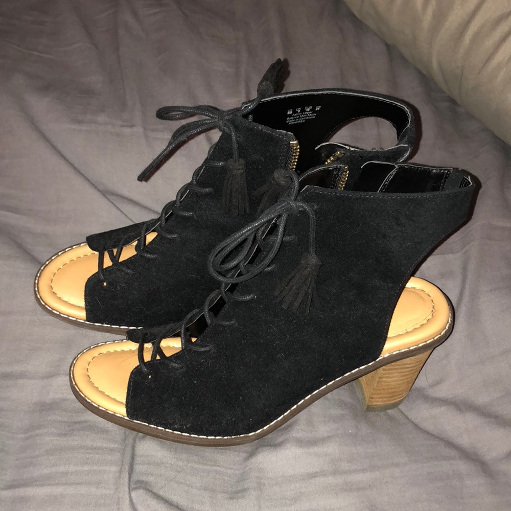 Lace up heels